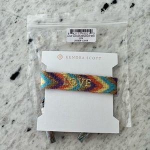 Kendra Scott LOVE Bracelet, multi color, adjustable